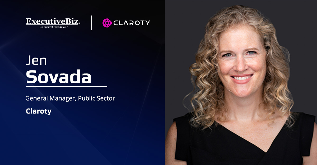 Jen Sovada, general manager for public sector at Claroty. Sovada spoke about AI in intelligence in a recent interview