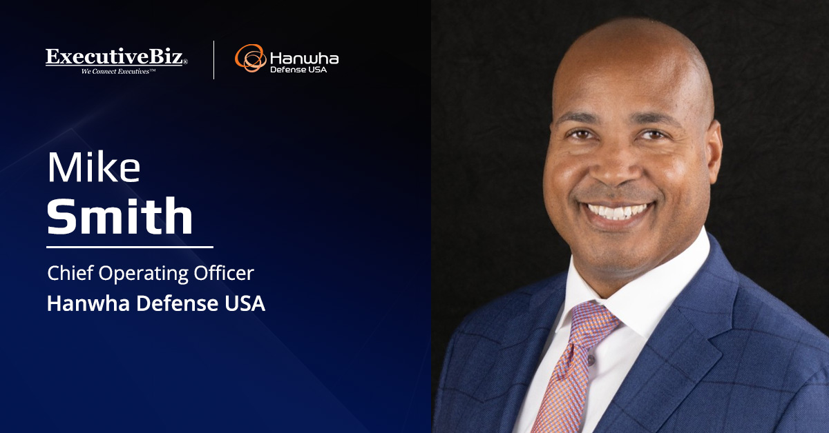Mike Smith of Hanwha Defense USA. Smith was recently interviewed on the Rebuilding the Fleet podcast.