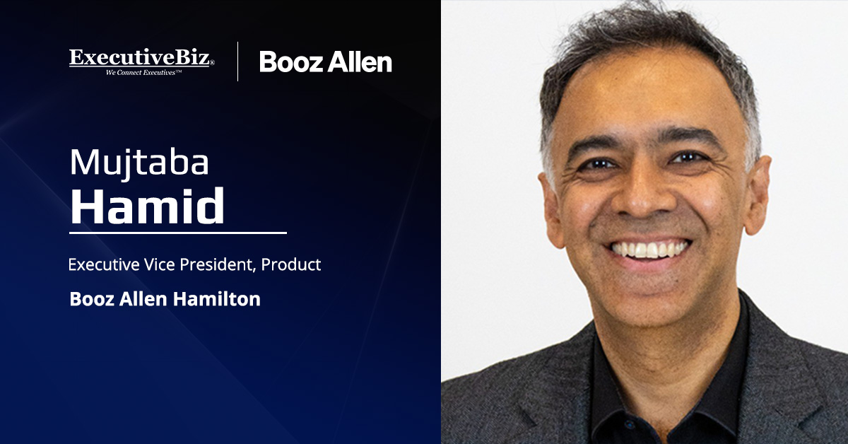 Mujtaba Hamid, executive vice president of product at Booz Allen Hamilton. Hamid said Vellox Reverser is a force multiplier.