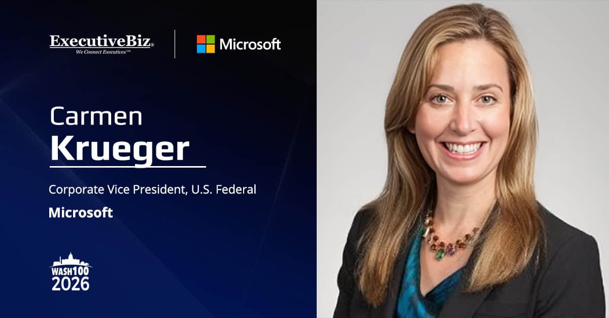 Carmen Krueger. The corporate VP of Microsoft’s U.S. federal on USCG’s selection of PRATUS as its incident management tool.