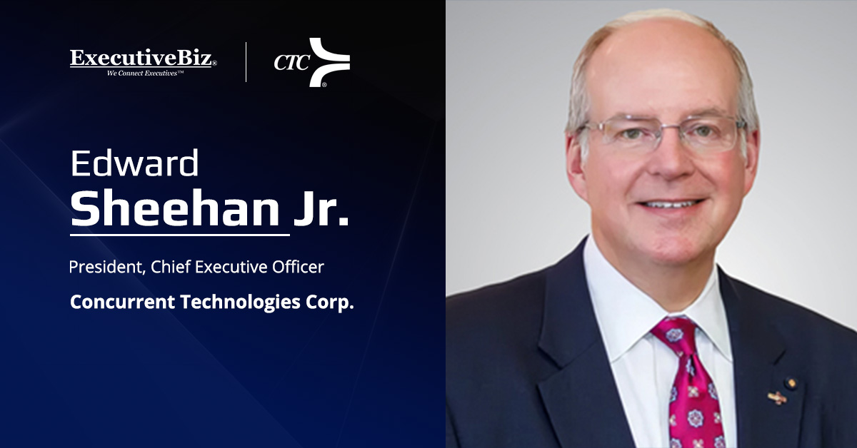 Edward Sheehan Jr., president and CEO of CTC. Sheehan said the commercialization of MIM supports the company's core mission.