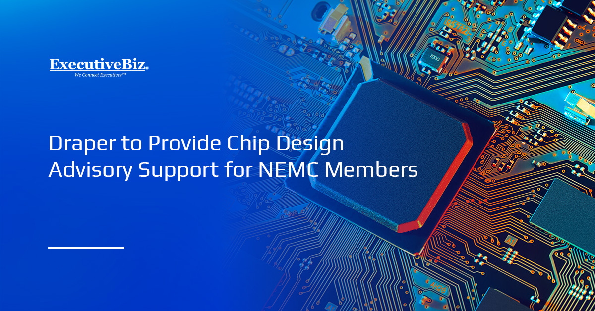 Microelectronics. Draper will provide chip design advisory support for NEMC member startups.