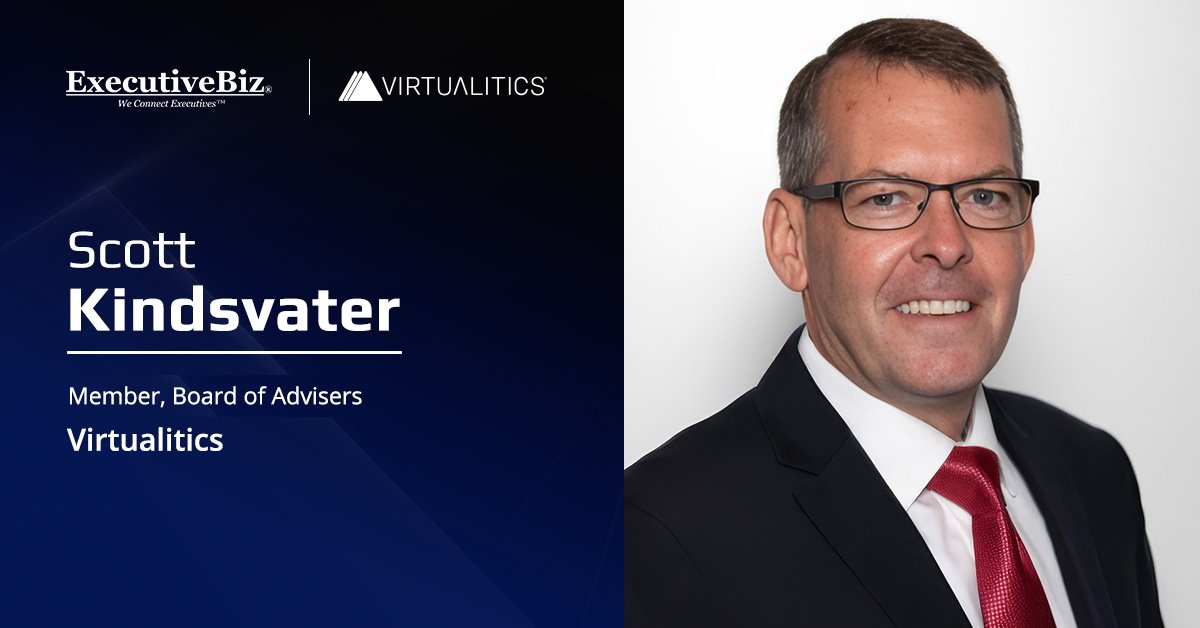 Retired Air Force Lt. Gen. Scott Kindsvater Joins Virtualitics Advisory Board Retired U.S. Air Force Lt. Gen. Scott Kindsvater. Virtualitics has named Kindsvater as a member of its board of advisers