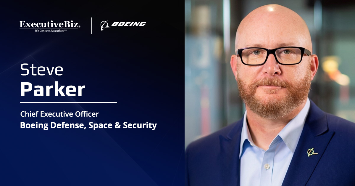 Boeing's Steve Parker. Boeing Defense, Space & Security headquarters will be relocated to St. Louis, Missouri.