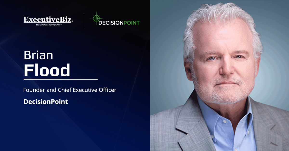 Brian Flood. The DecisionPoint CEO commented on a Navy IT support task order.