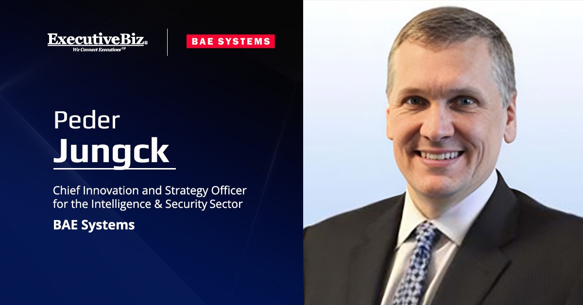 Peder Jungck. The BAE Systems chief innovation and strategy officer commented on the partnership with Scale AI.