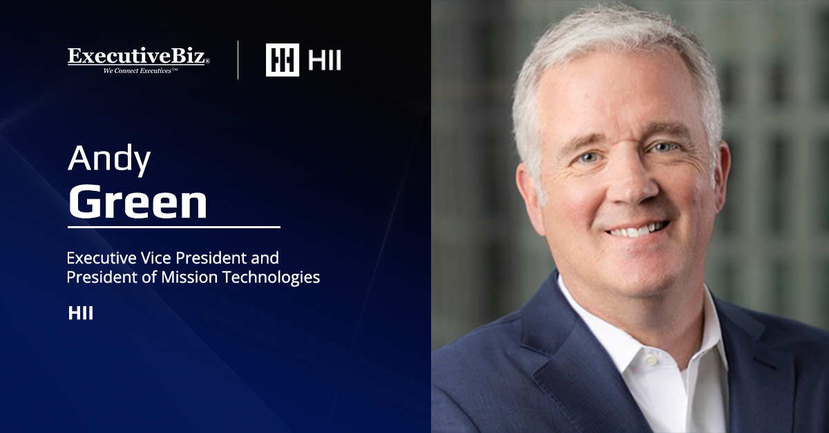 HII EVP Andy Green. HII has announced plans to construct four more ROMULUS 151 unmanned surface vessels.