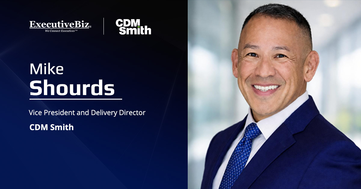 CDM Smith's Mike Shourds. Shourds has joined the company as delivery director.