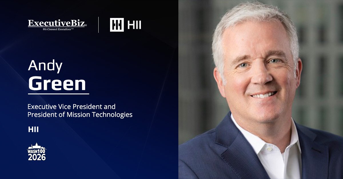 HII EVP Andy Green. The 2026 Wash100 Award winner commented on the delivery of the ROMULUS-25 prototypes.