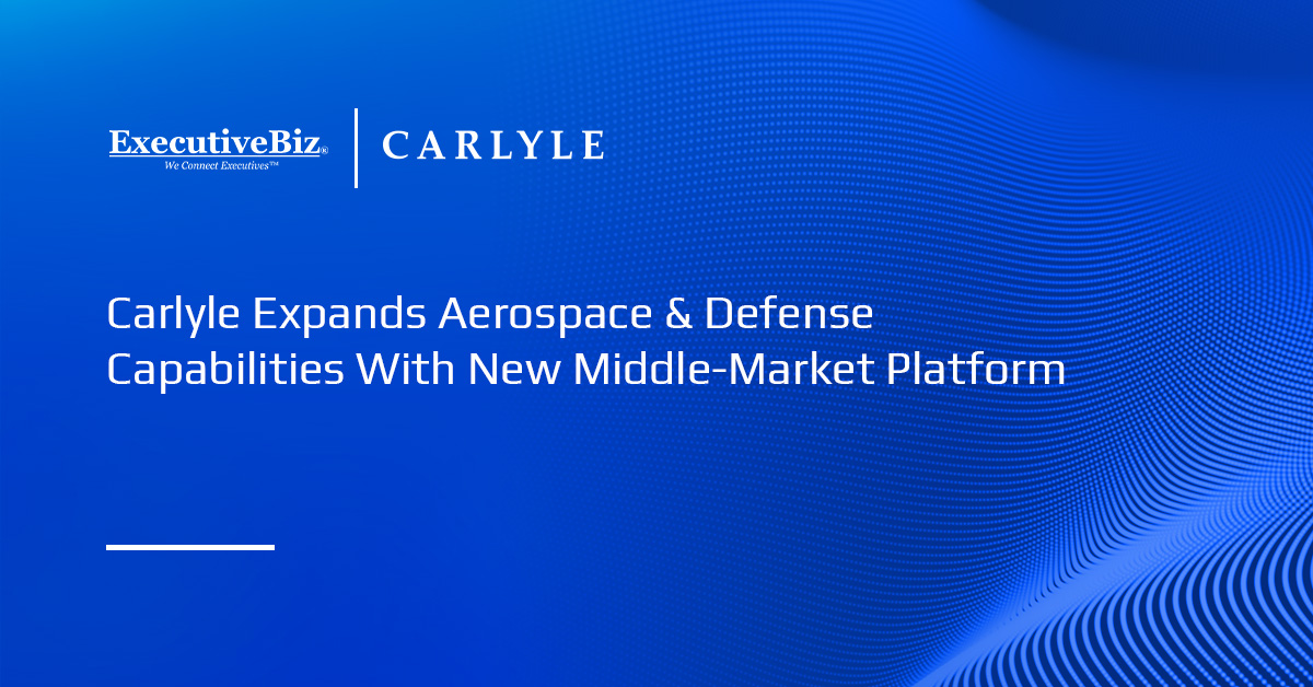 Carlyle Expands Aerospace & Defense Capabilities With New Middle-Market Platform Carlyle logo. Carlyle has launched a middle-market platform to expand aerospace, defense, government and industrial teams.