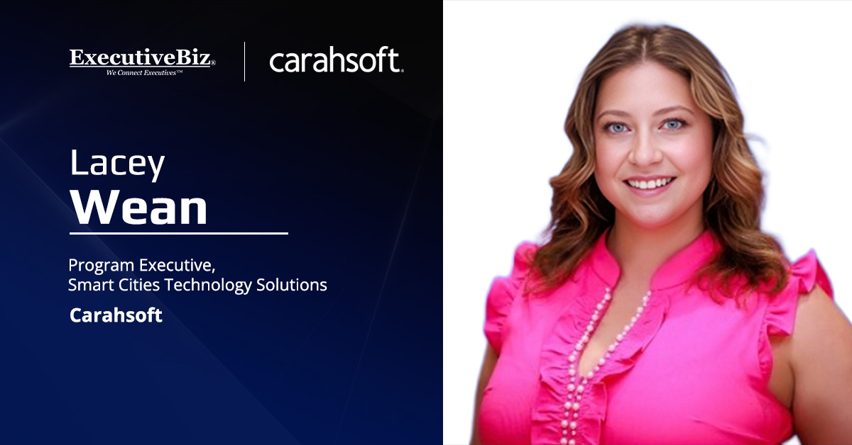 Carahsoft executive Lacey Wean. Wean commented about the company's partnership with Willow.