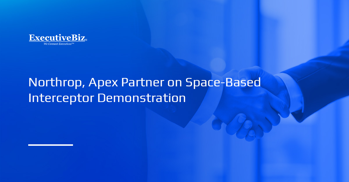 Northrop, Apex Partner on Space-Based Interceptor Demonstration Partnership. Northrop and Apex have partnered to demonstrate space-based interceptor capabilities for the U.S. Space Force.