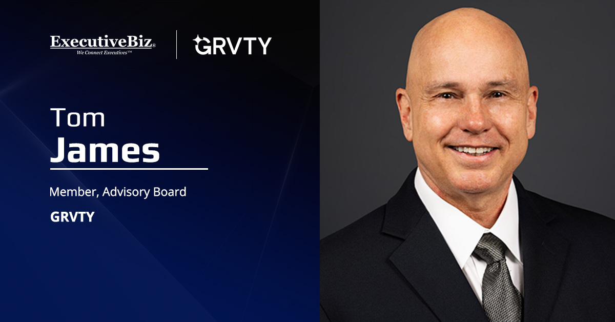 Tom James. The retired Army lieutenant general has joined GRVTY’s advisory board.