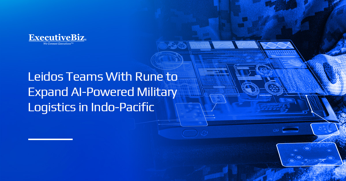 Artificial intelligence. Leidos and Rune Technologies' AI platforms will be used to support Indo-Pacific military logistics.