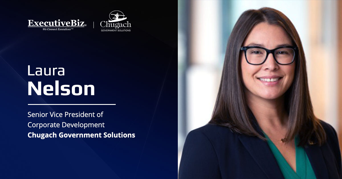 Laura Nelson. The former ASRC Federal has taken on the role of SVP of corporate development at Chugach Government Solutions.