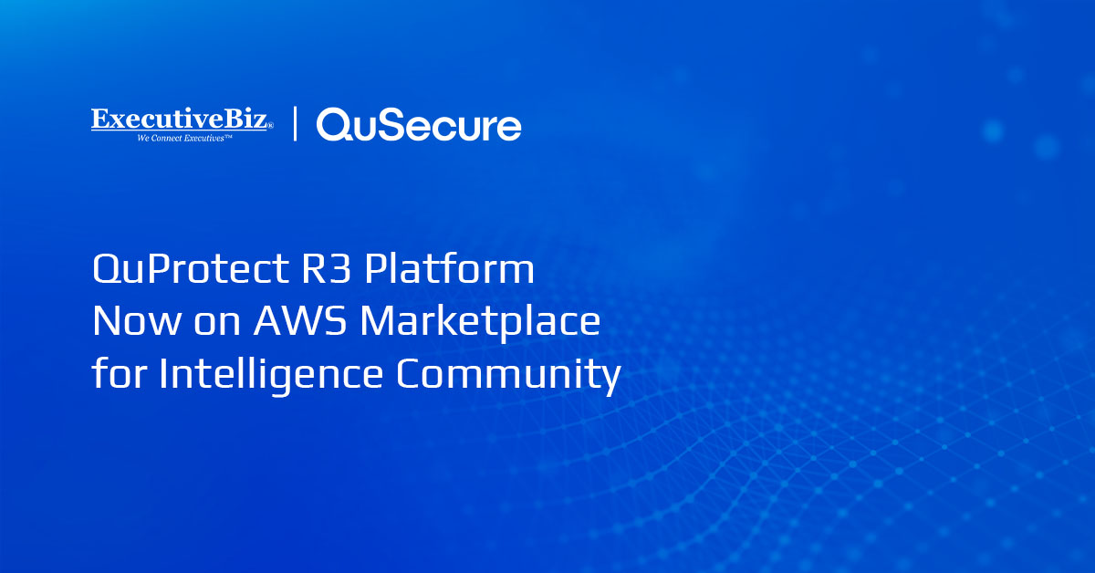 QuProtect R3 Platform Now on AWS Marketplace for Intelligence Community QuSecure logo. QuSecure has listed its QuProtect R3 platform on the AWS Marketplace for U.S. Intelligence Community.