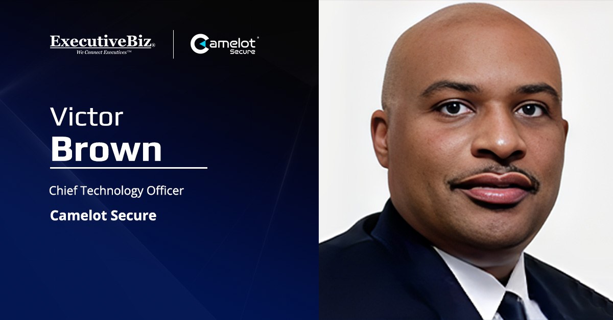 Victor Brown. The former IBM executive has joined Camelot Secure as chief technology officer.