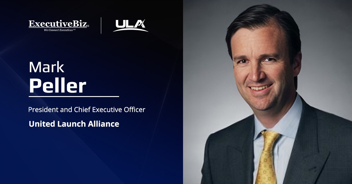 Longtime United Launch Alliance Executive Mark Peller Appointed President, CEO Longtime United Launch Alliance Executive Mark Peller Appointed President, CEO