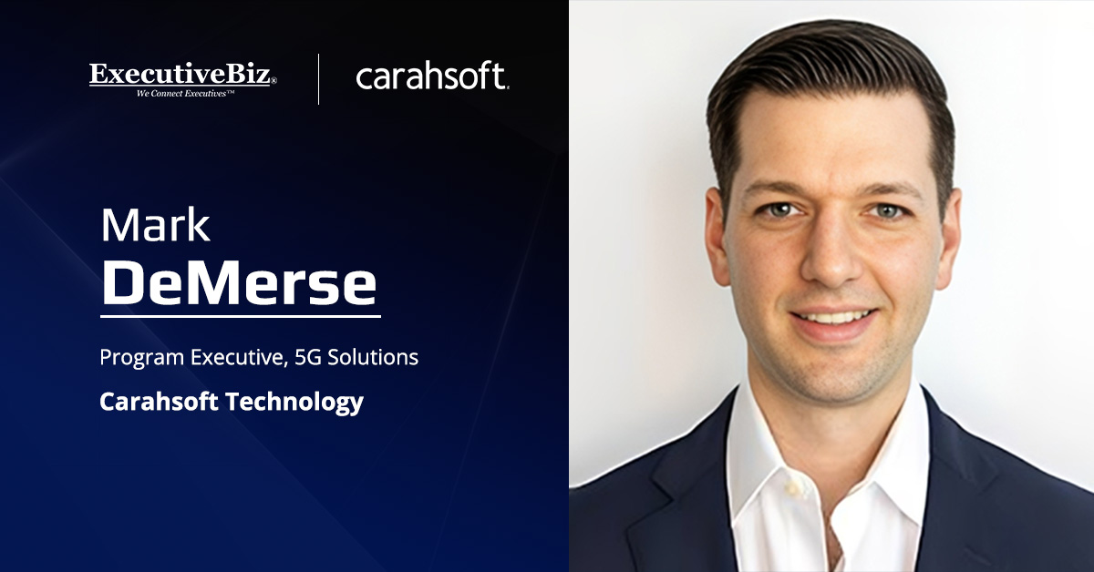 Mark DeMerse, Carahsoft program executive for 5G solutions, commented on expanding public sector access to ZeroTier Quantum.
