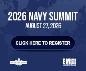 Raytheon Secures $745M MDA SM-3 Block IIA Missile Contract - top government contractors 2026 Navy Summit promo. The Potomac Officers Club will hold the event on Aug. 27.