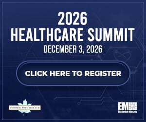 Everforth ECS Books DHA Health IT Modernization Contract - top government contractors 2026 Healthcare Summit ad. Registration link for the Potomac Officers Club's Dec. 3 event on health IT modernization.